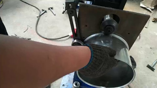轆線機功能之一做小彎頭母邊